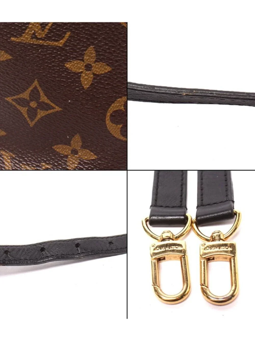 Louis Vuitton 2-Way Shoulder Bag Crossbody Tote MM Monogram